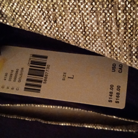 Anthr metallic wrap dress tags - Picture 4 of 10
